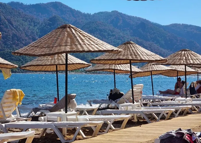 Апартаменты Deniz Manzarali, Plaja 100 Metre, Luks 3