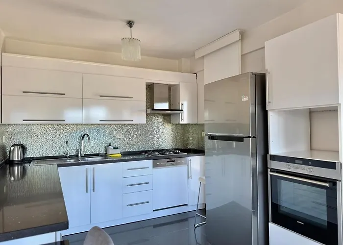 Appartamento Deniz Manzarali, Plaja 100 Metre, Luks 3 *