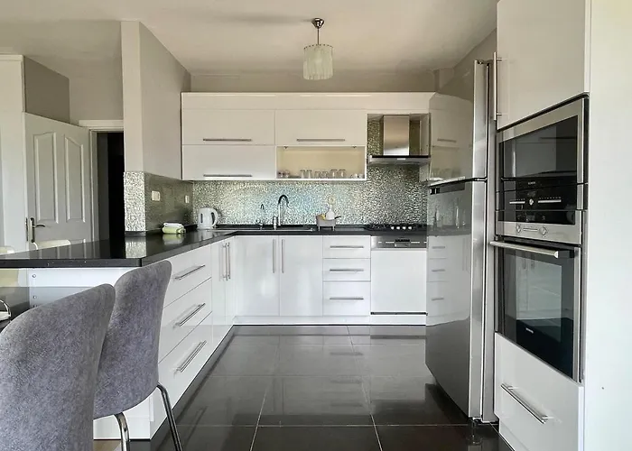 Deniz Manzarali, Plaja 100 Metre, Luks 3 Appartamento *