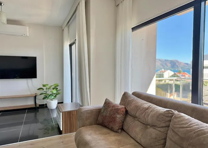 Appartamento Deniz Manzarali, Plaja 100 Metre, Luks 3 Marmaris