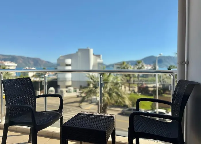 Deniz Manzarali, Plaja 100 Metre, Luks 3 شقة *